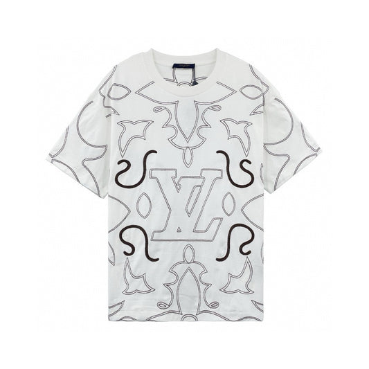 White Black T-Shirt