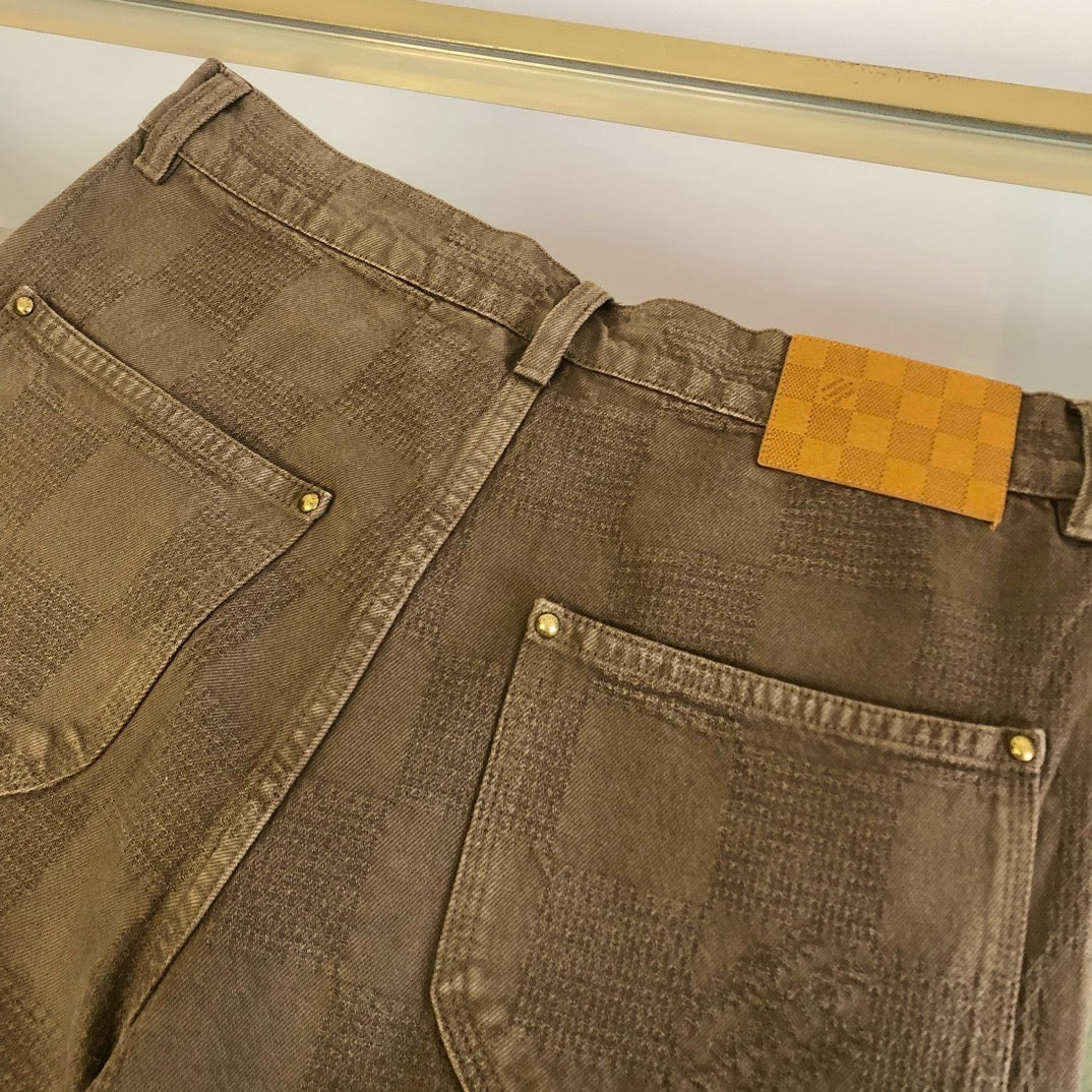 Black and Brown Short