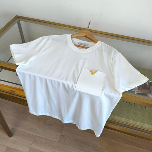 White and Black T-Shirt