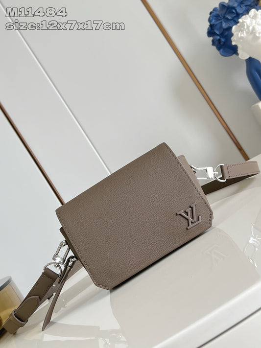 Brown and Blue Bag