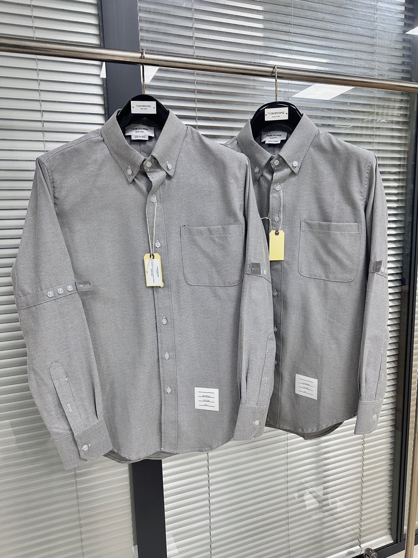 Grey and Dark Blue Jacket