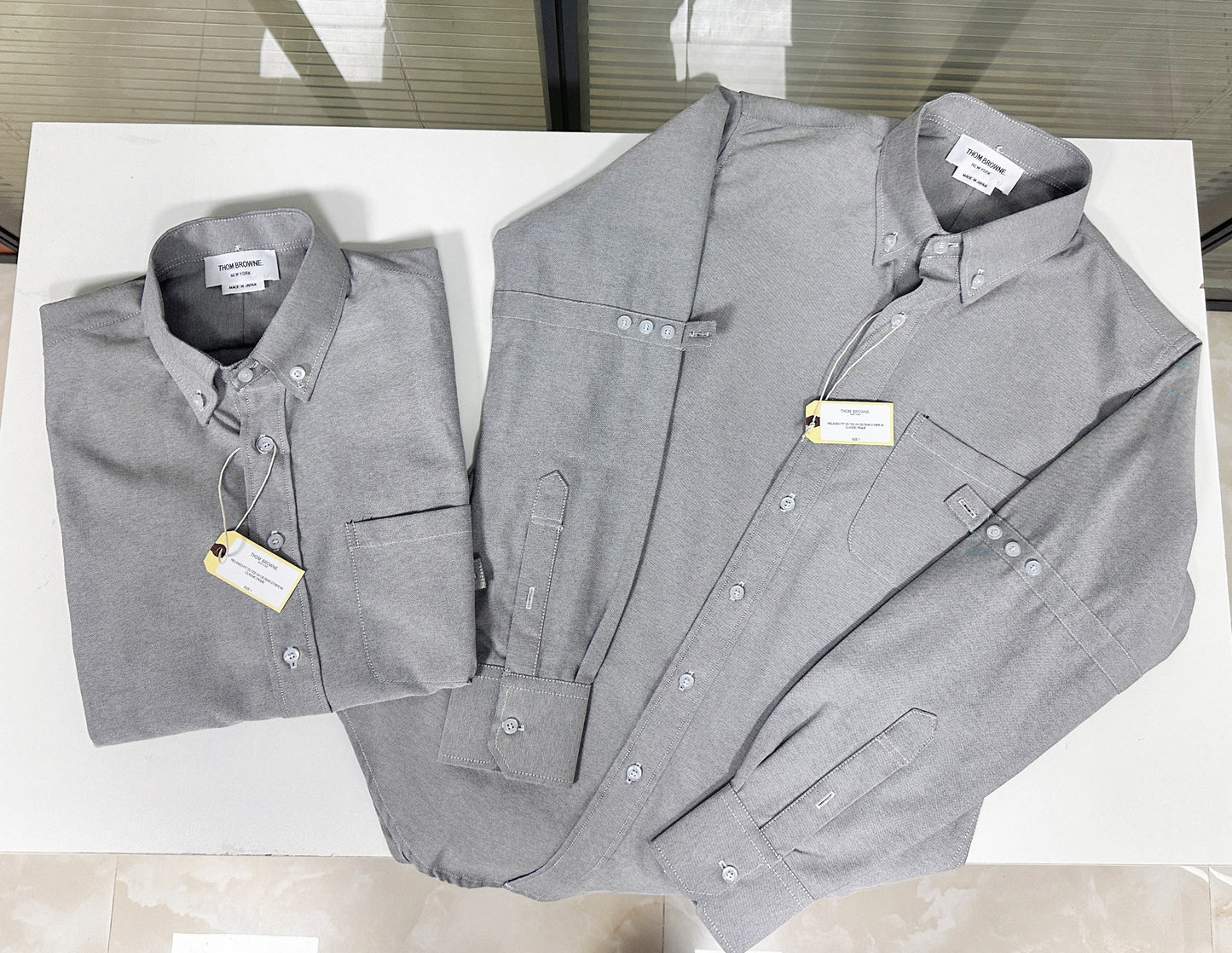 Grey and Dark Blue Jacket
