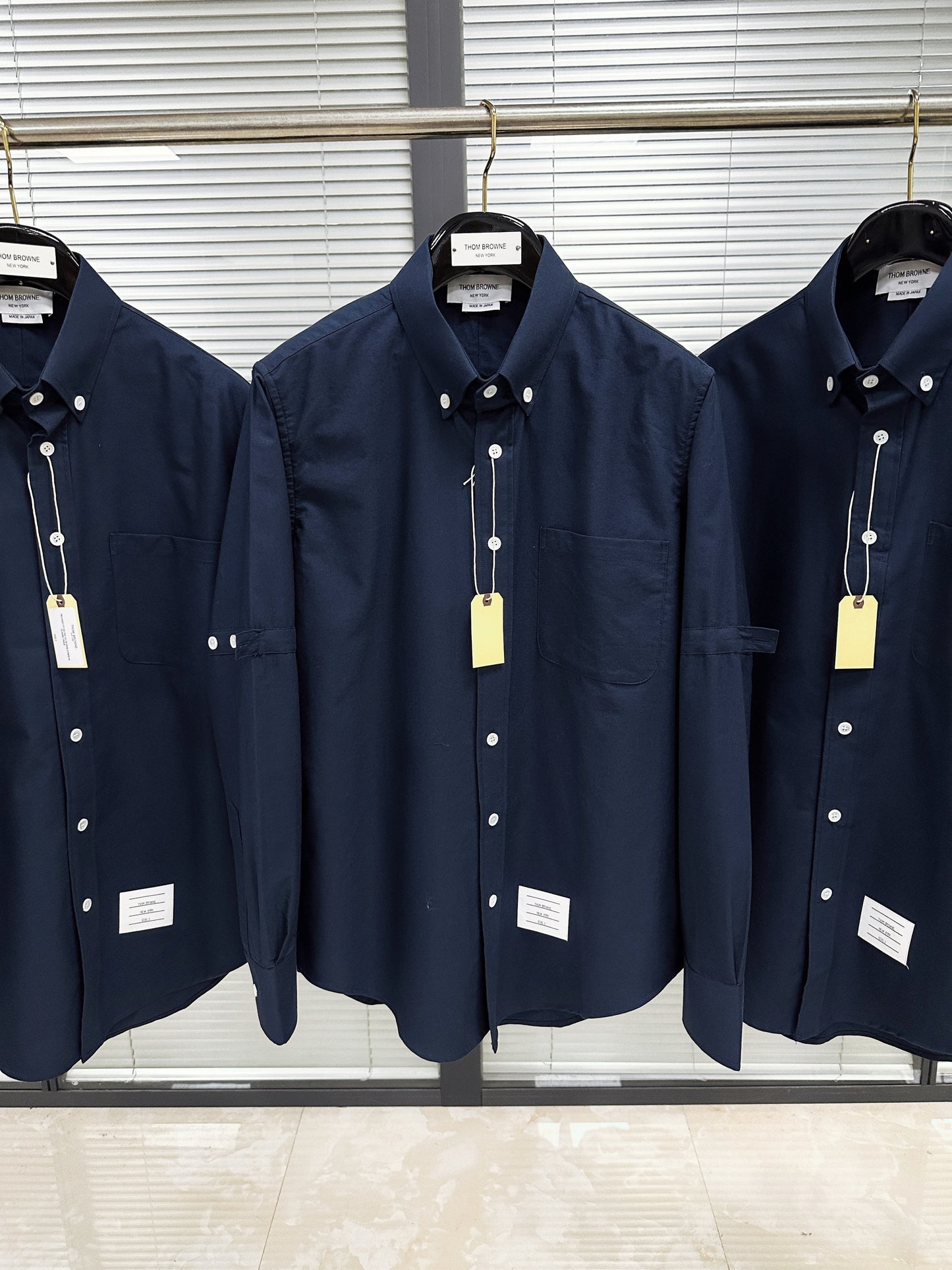 Grey and Dark Blue Jacket