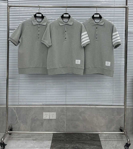 Dark Blue and Grey Shirt