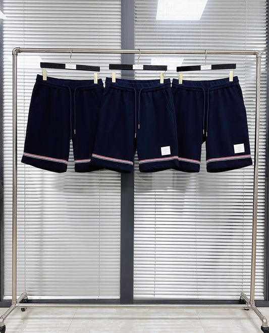 Dark Blue and Grey Short
