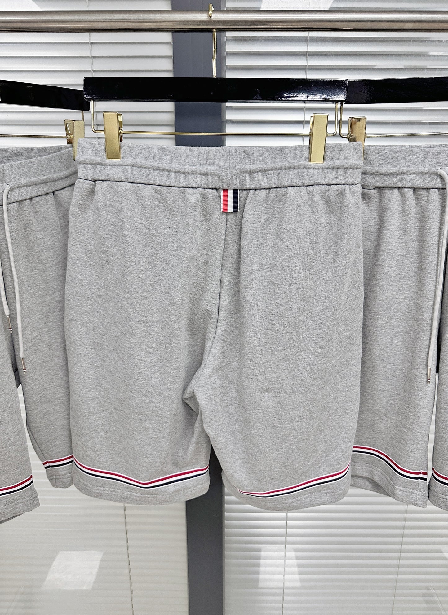 Dark Blue and Grey Short