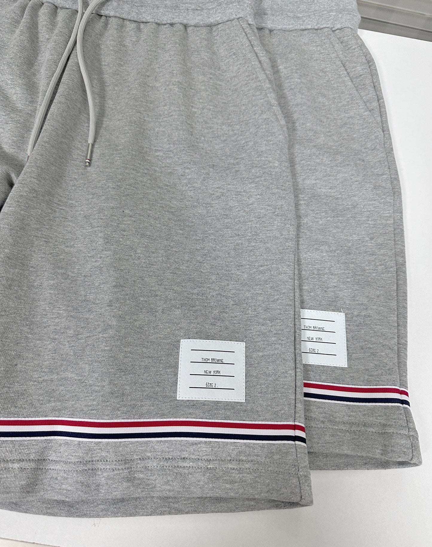 Dark Blue and Grey Short