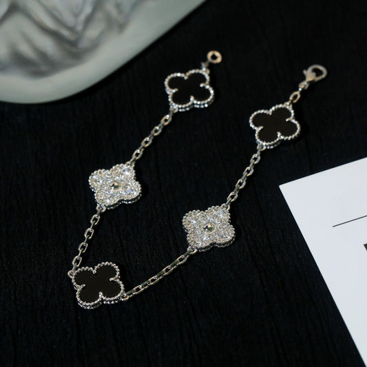 Black Silver Necklace