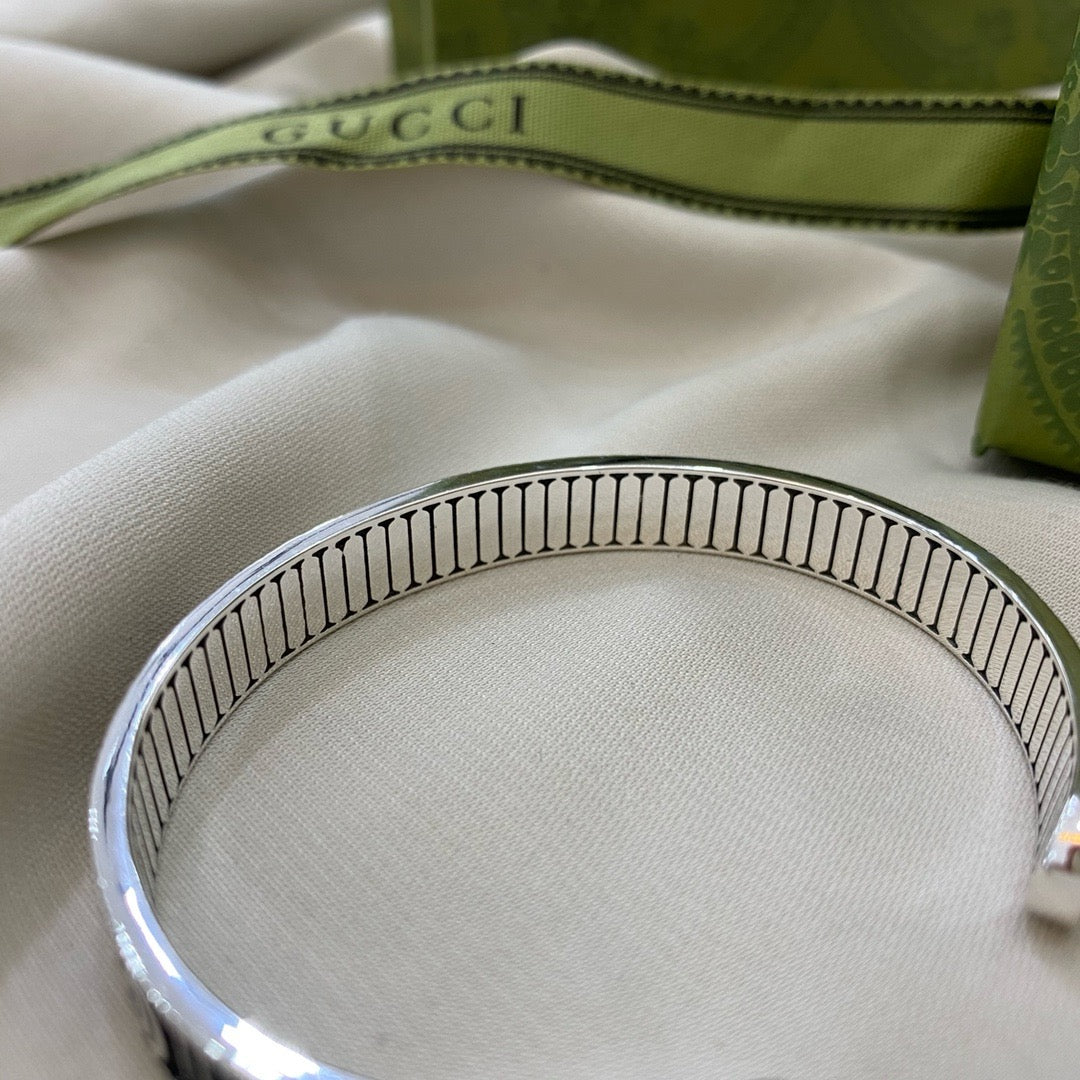 Silver Black Bracelet