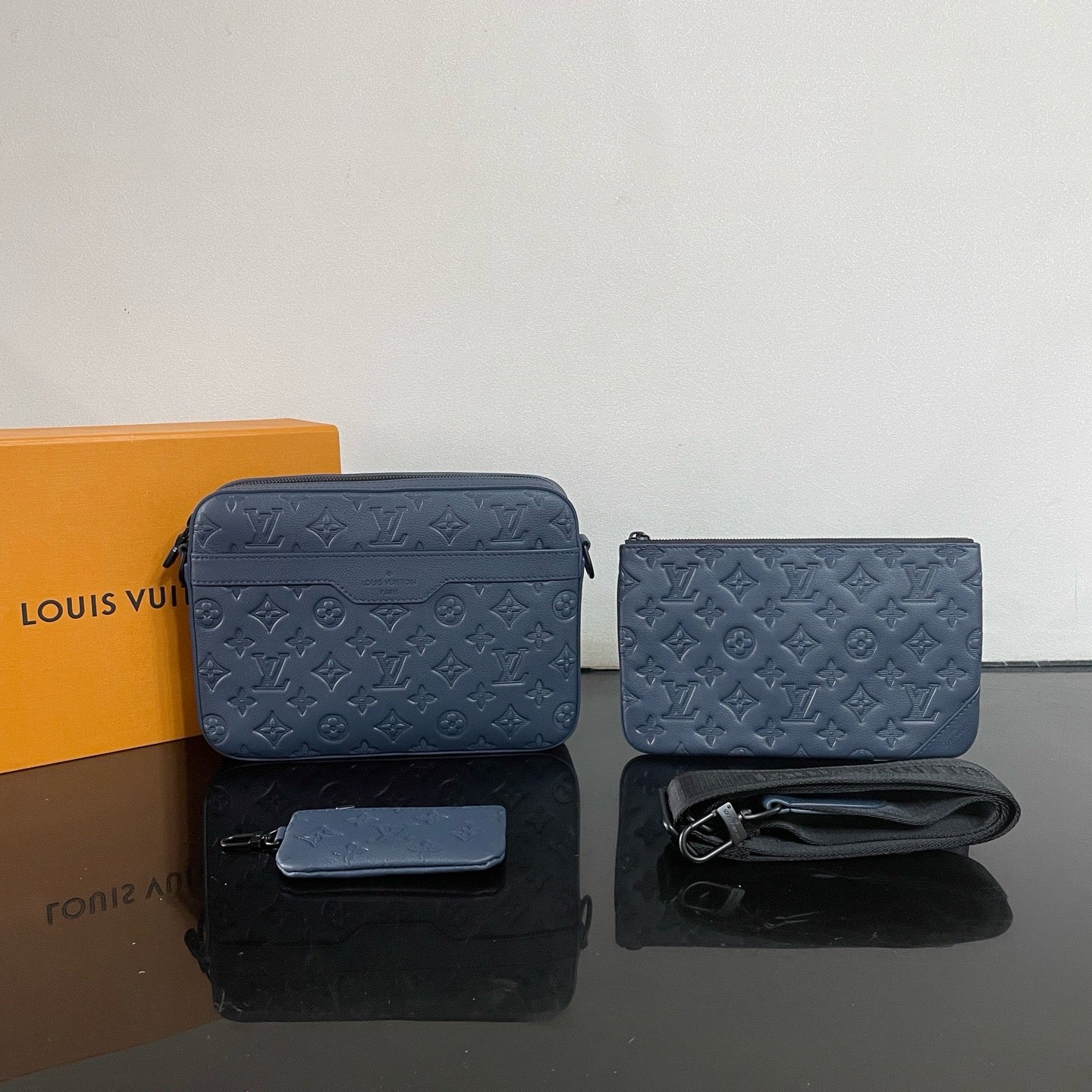 Bolsa azul