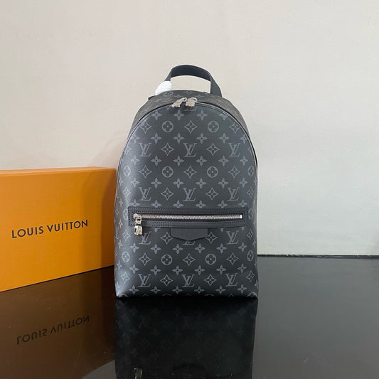 Bolso gris oscuro y verde