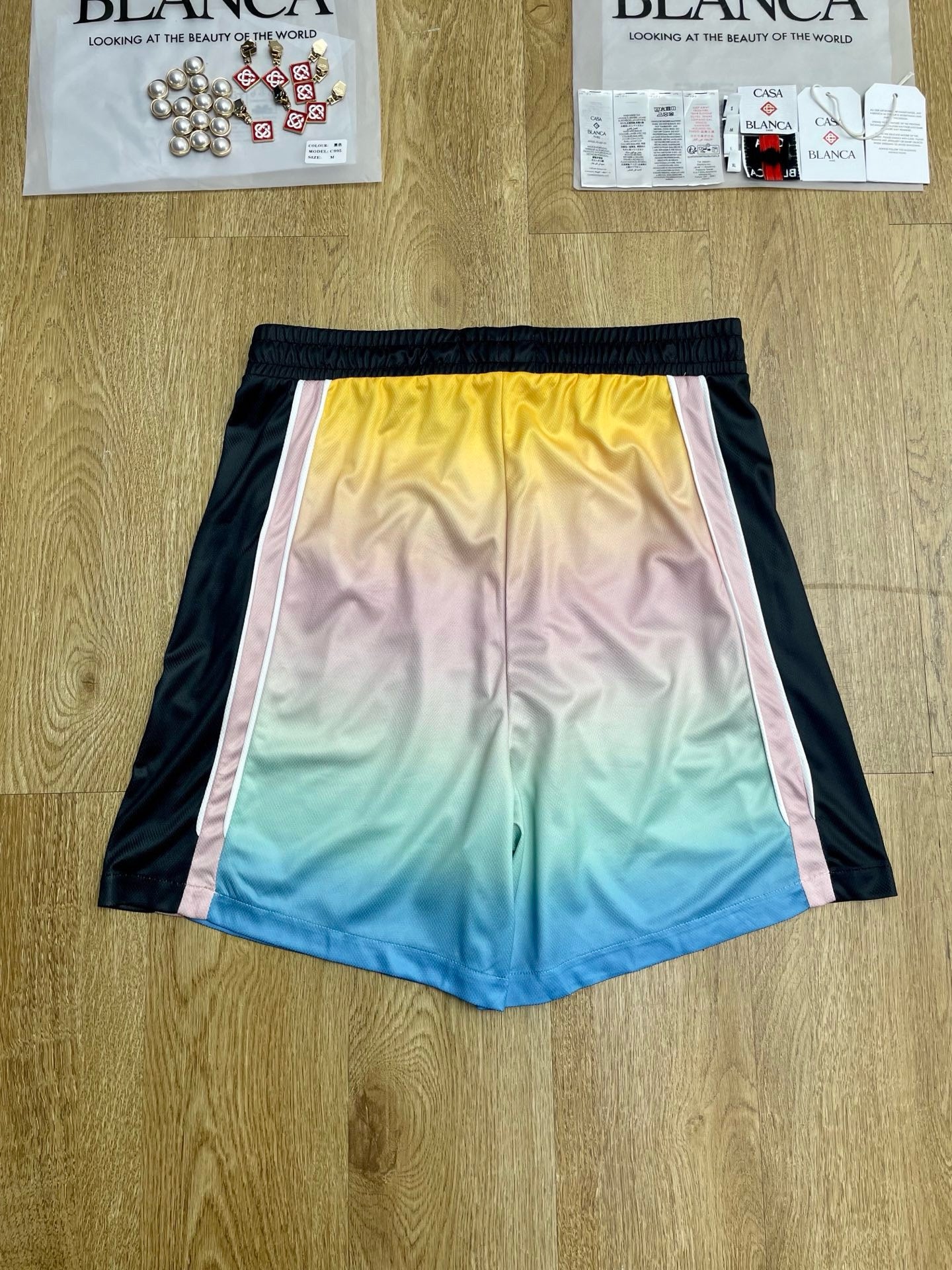 Mehrfarbige Shorts