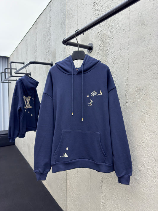 Dark Blue Hoodie