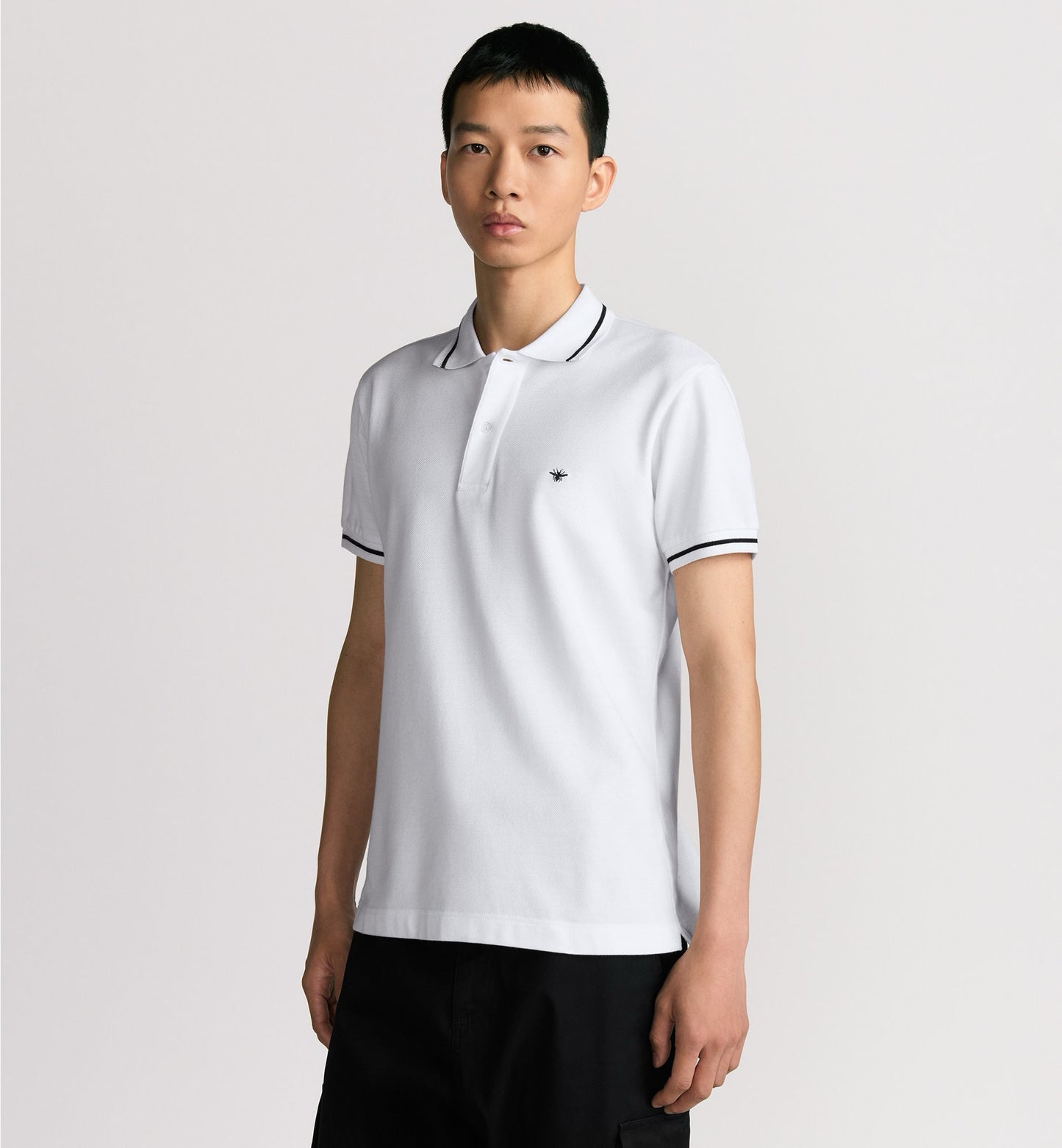 Black and White Polo