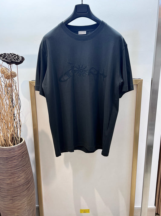 White and Black T-Shirt