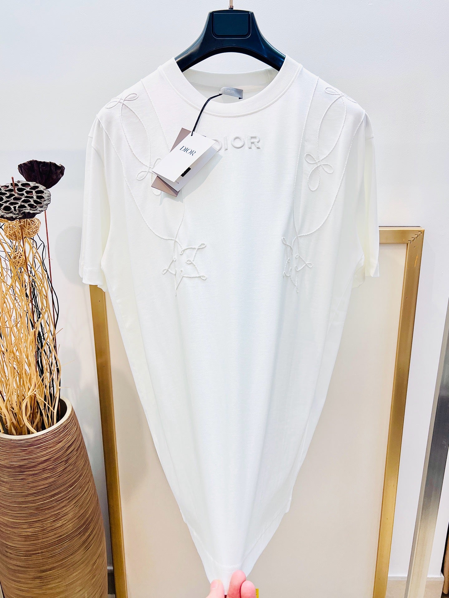 White and Black T-Shirt