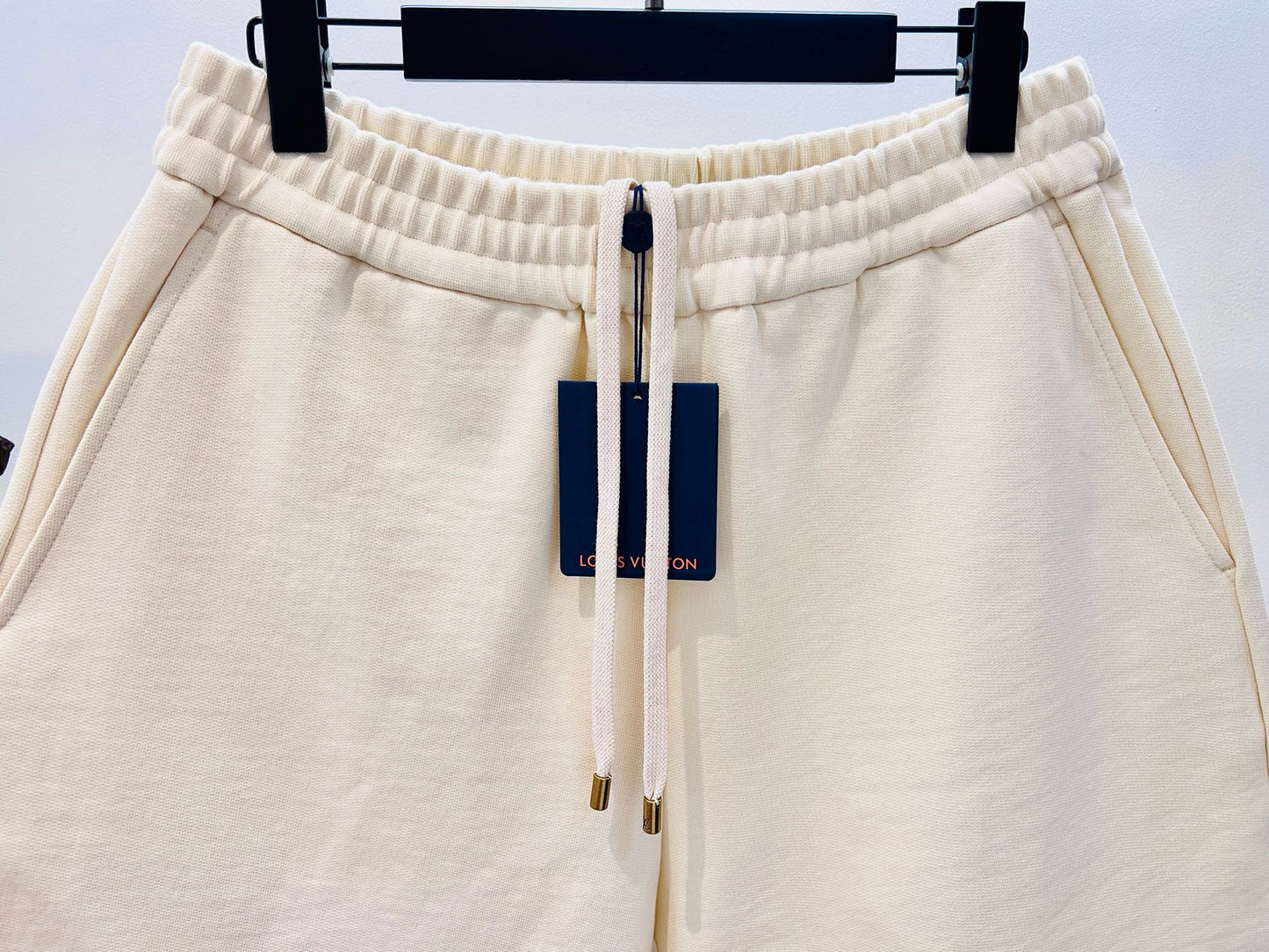 Beige and Black Short