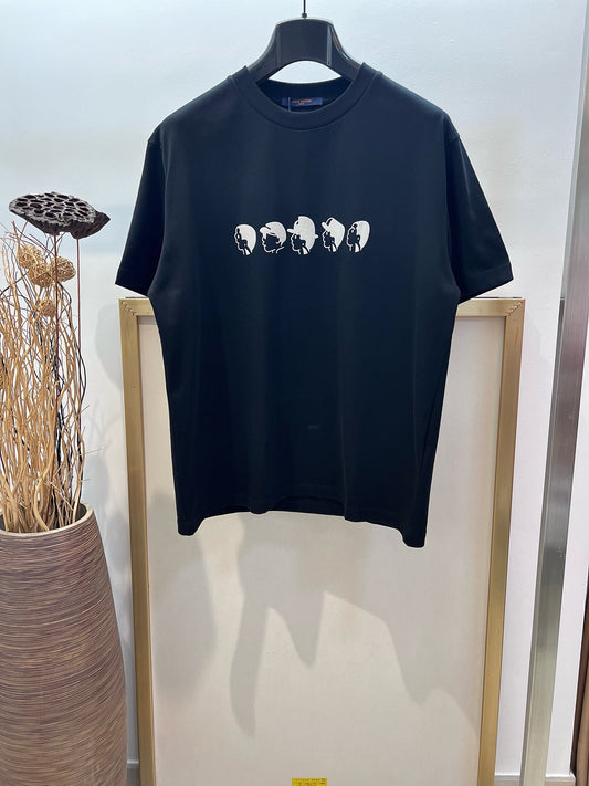 White and Black T-Shirt