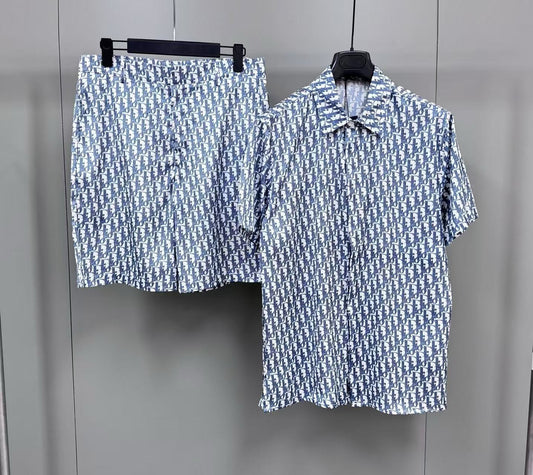 Multi-Colors Shirt and Short Set