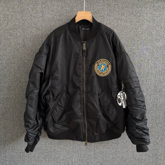 Black and Reddish Jacket