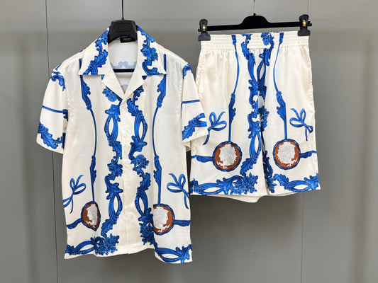 Multi-Colors Shirt and Short Set