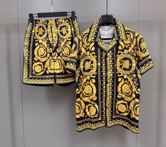 Multi-Colors Shirt and Short Set
