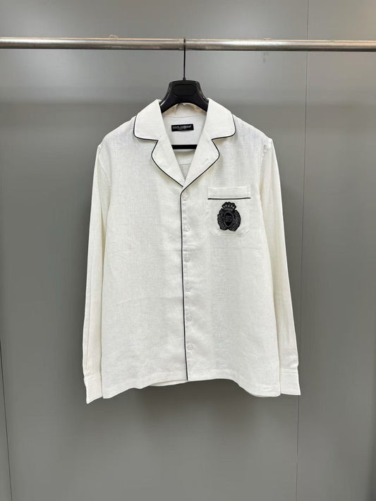 White and Dark Blue Jacket