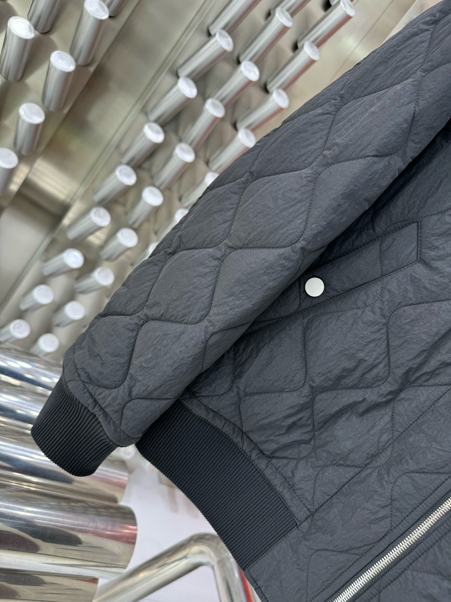 Black and Beige Jacket