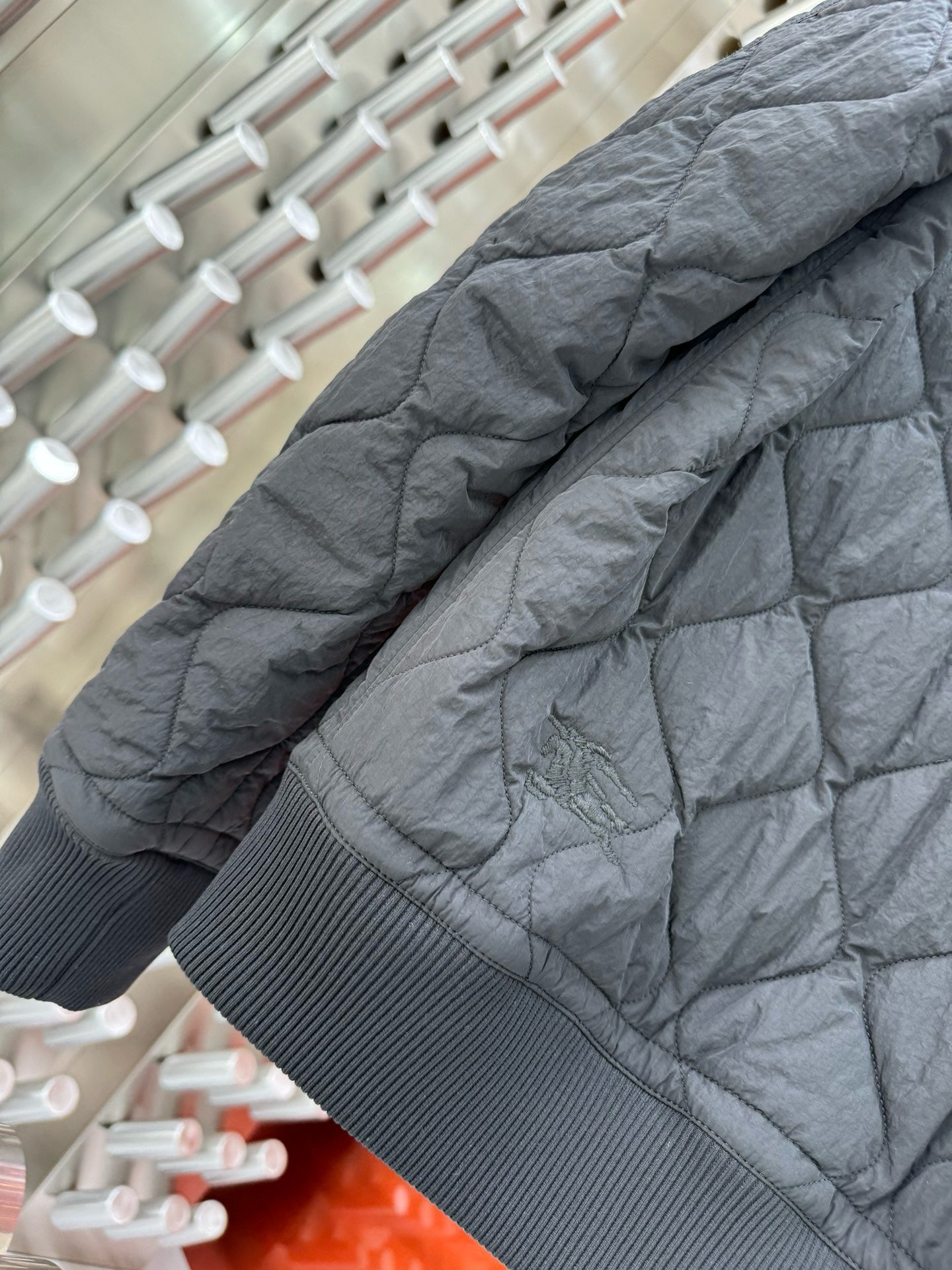 Black and Beige Jacket