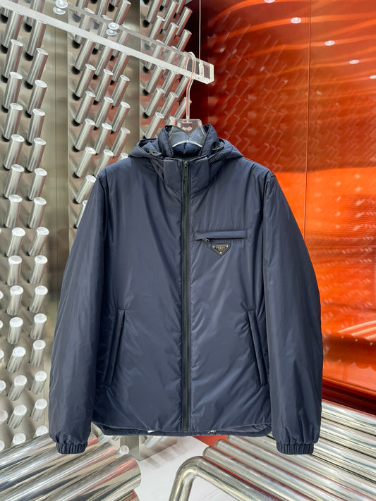 Black and Dark Blue Jacket