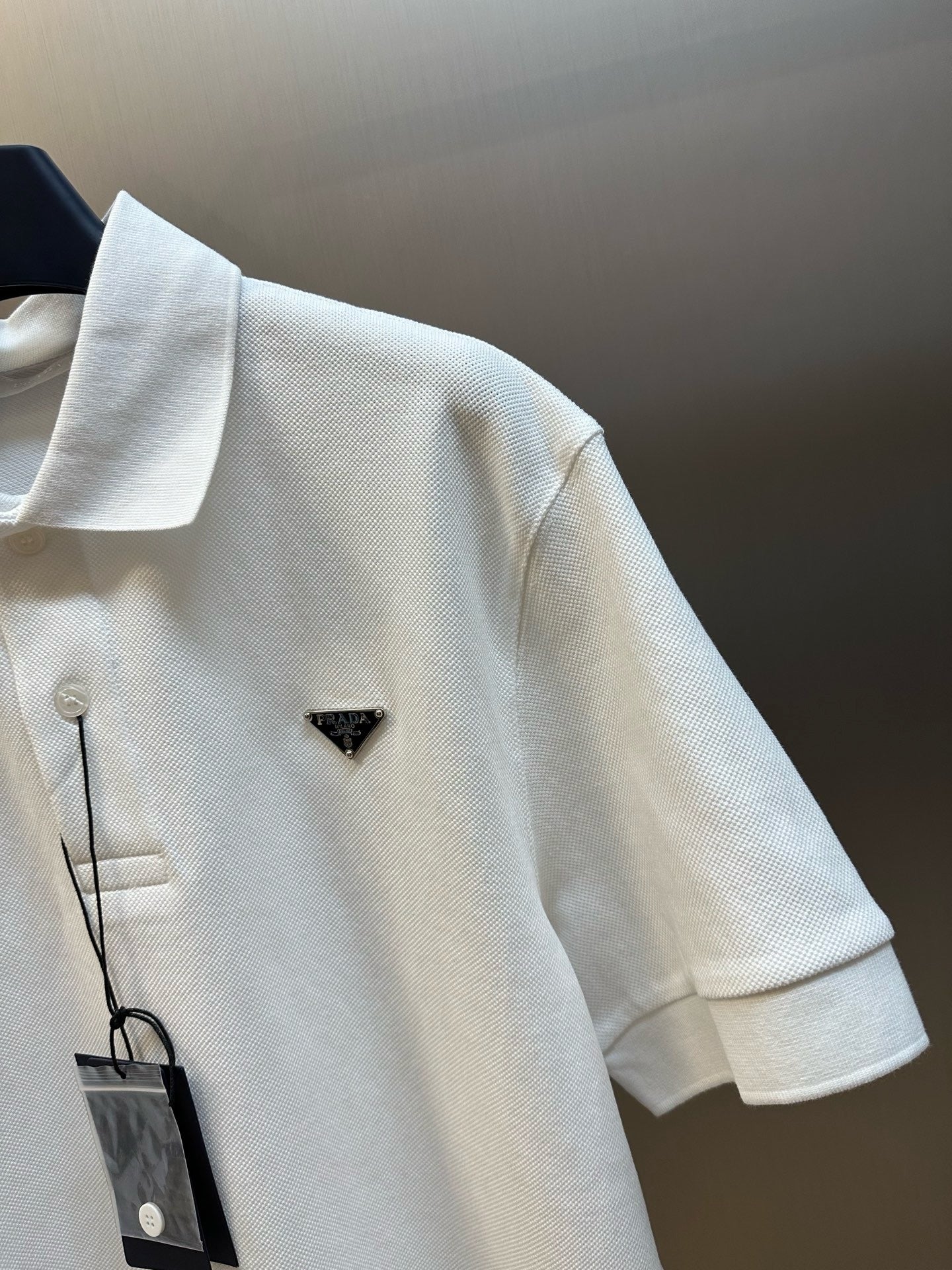 Black and White Polo