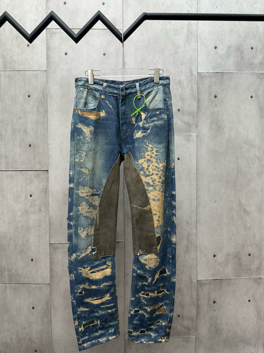Blue and Black Pant