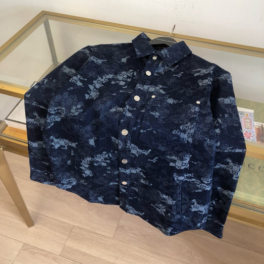 Black blue Jacket