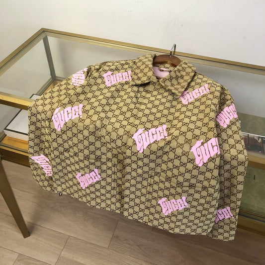 Khaki Pink Jacket