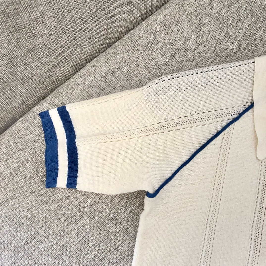 White and Brown Polo