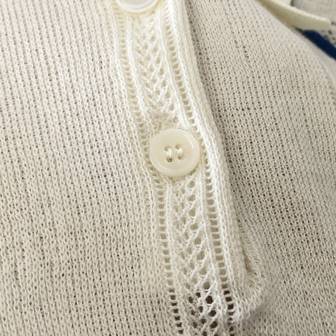 White and Brown Polo
