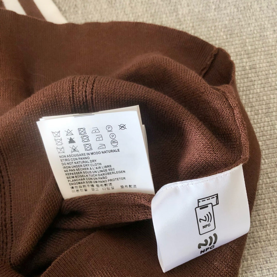 White and Brown Polo
