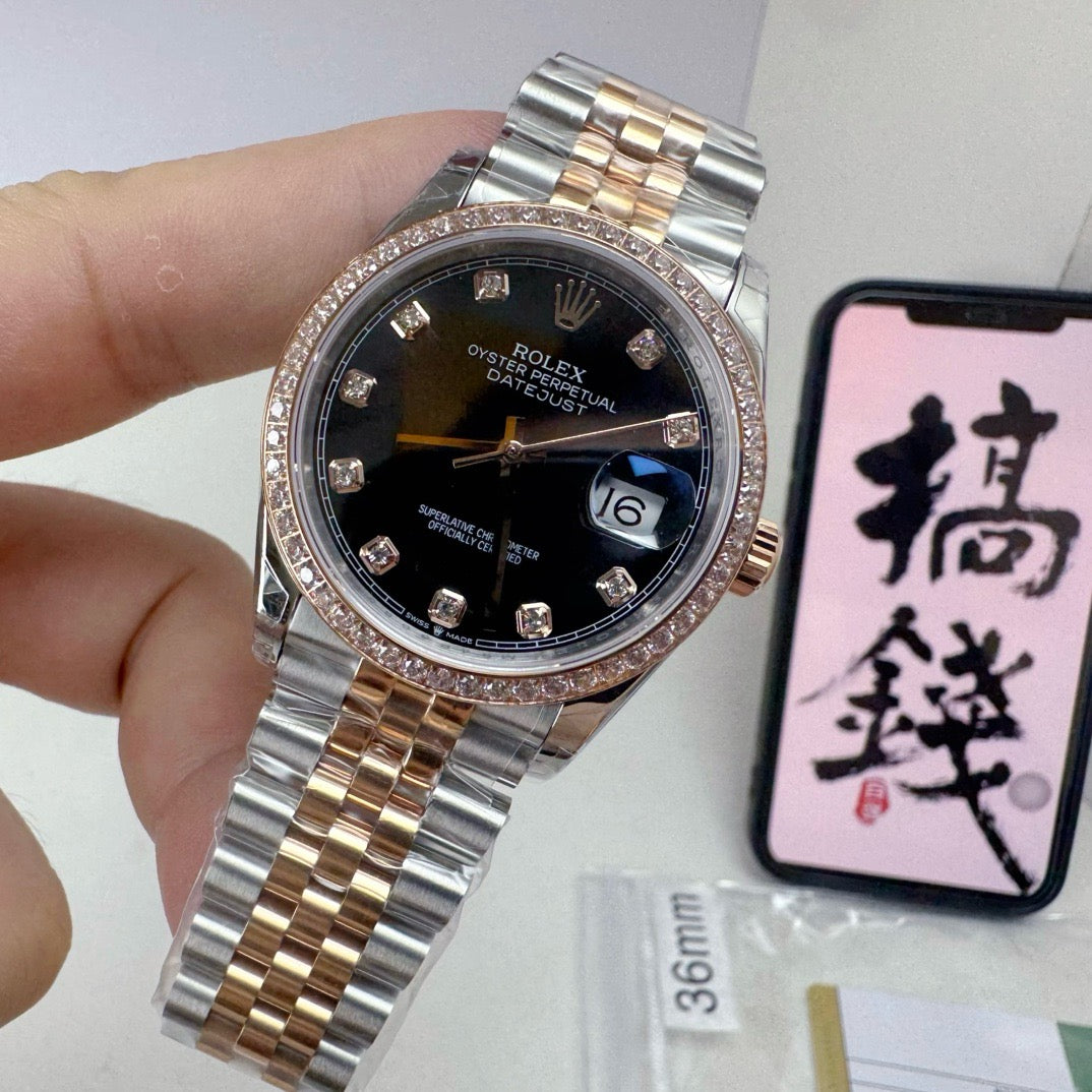 Silver Gold Watch