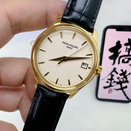 Black Golden Watch