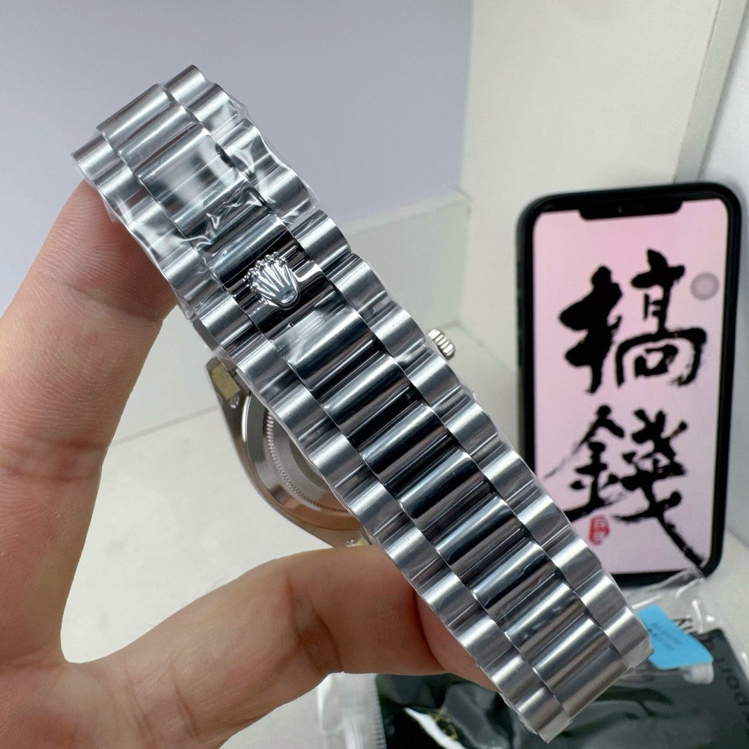 Silver Watch