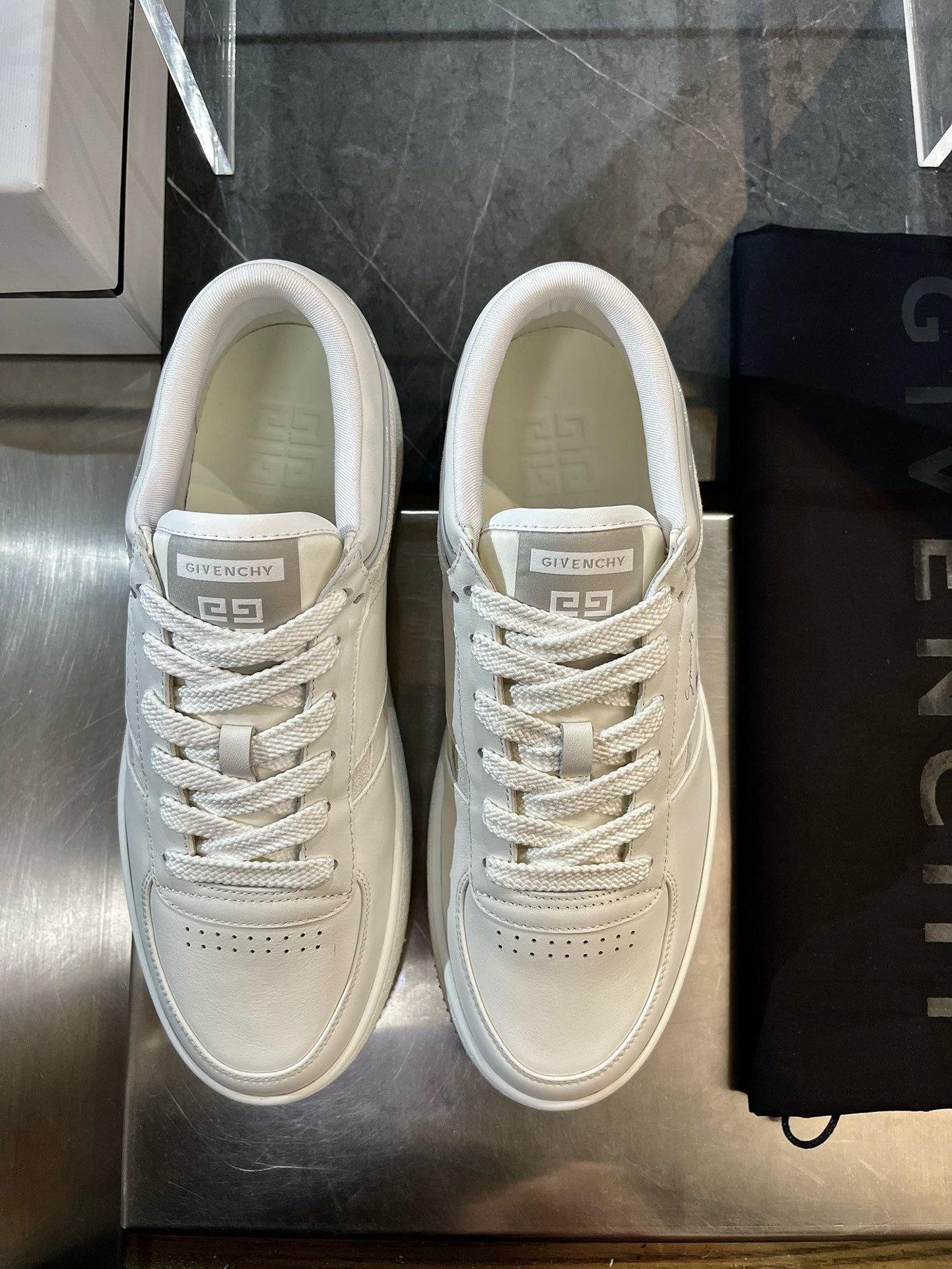 Black and White Shoes
