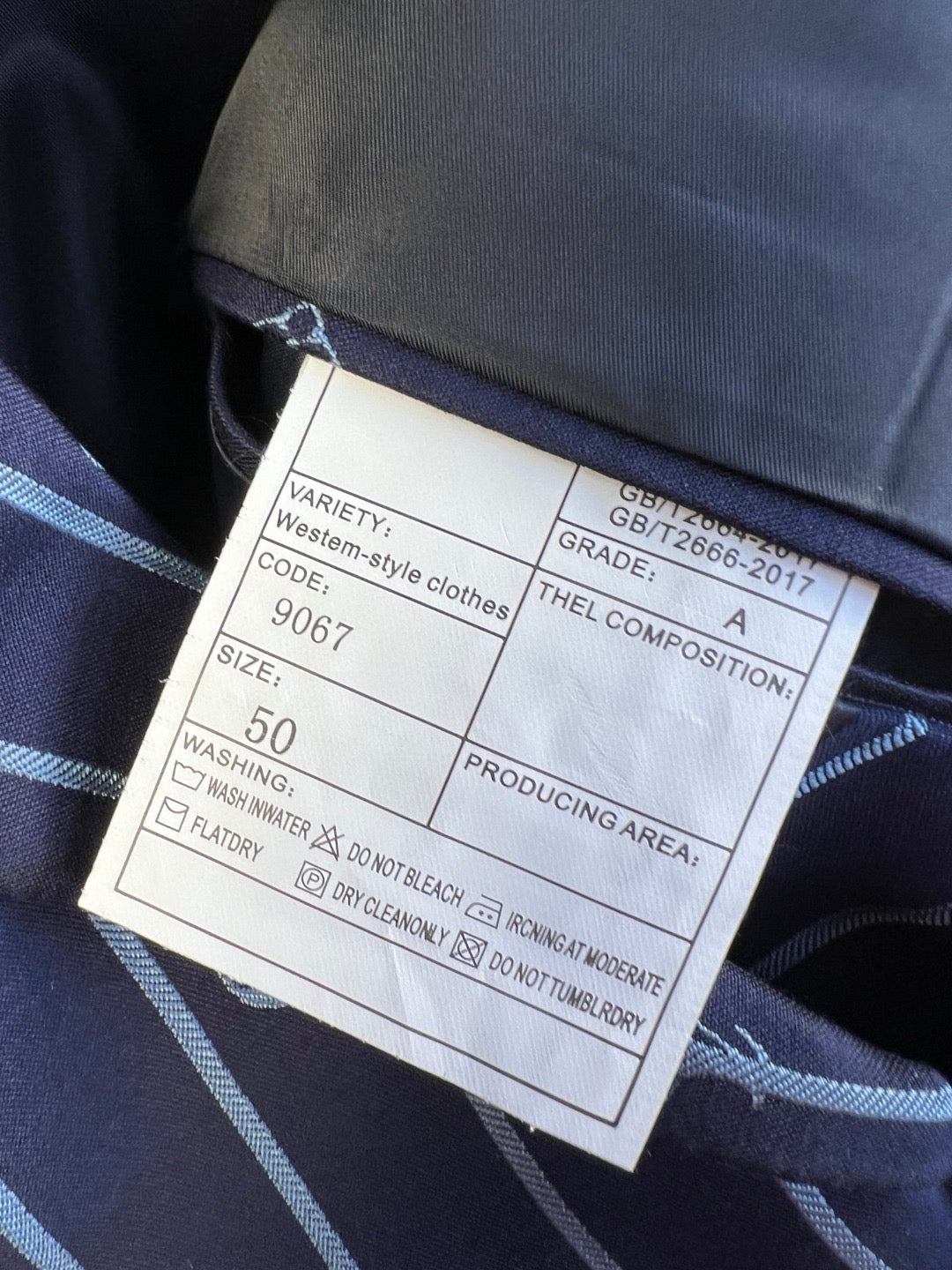 Blue Jacket and Pant Set