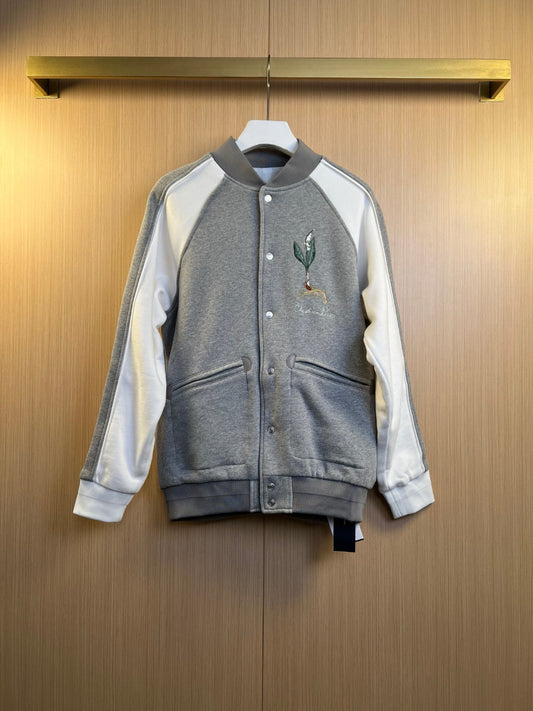 Grey White Jacket