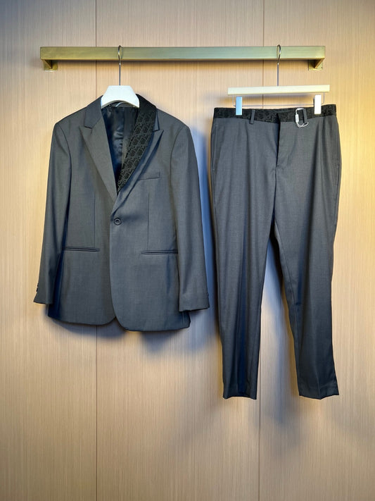 Black Jacket and Pant Set