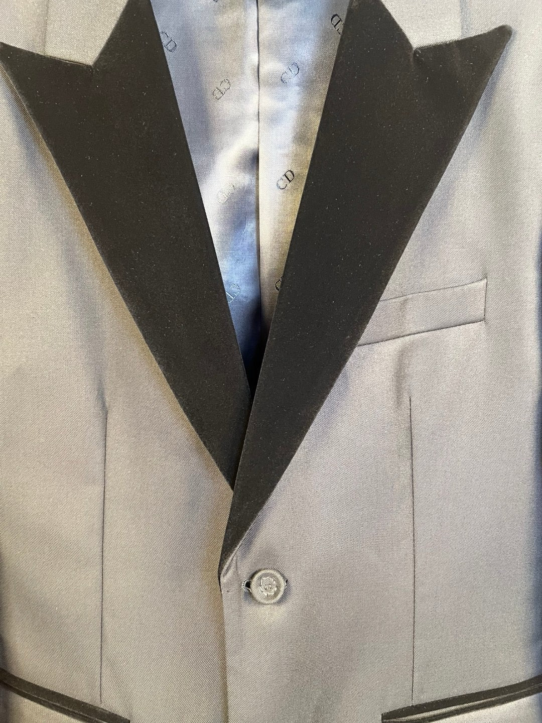 Grey Jacket and Pant Set