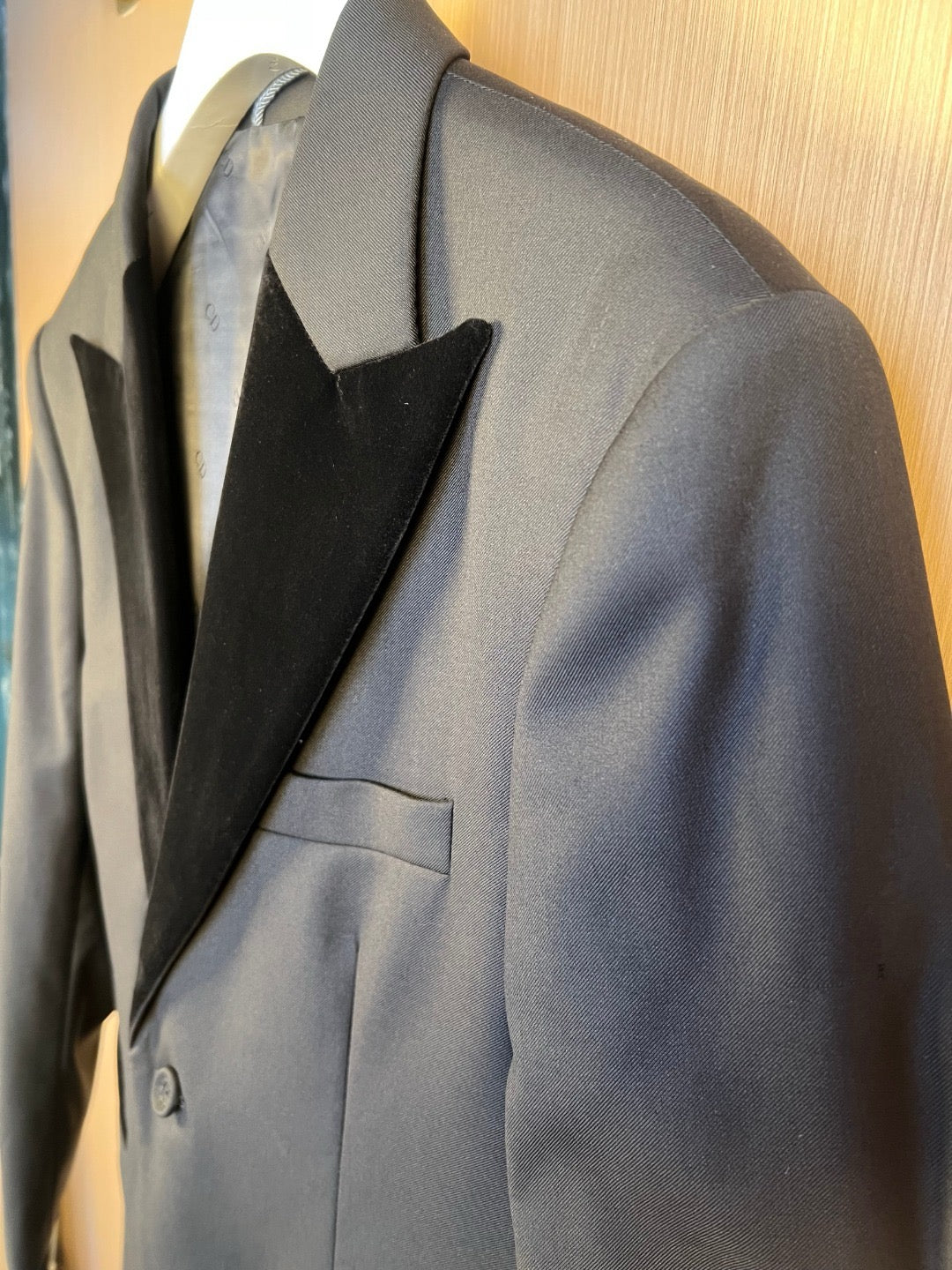 Grey Jacket and Pant Set