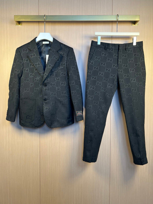 Black Jacket and Pant Set