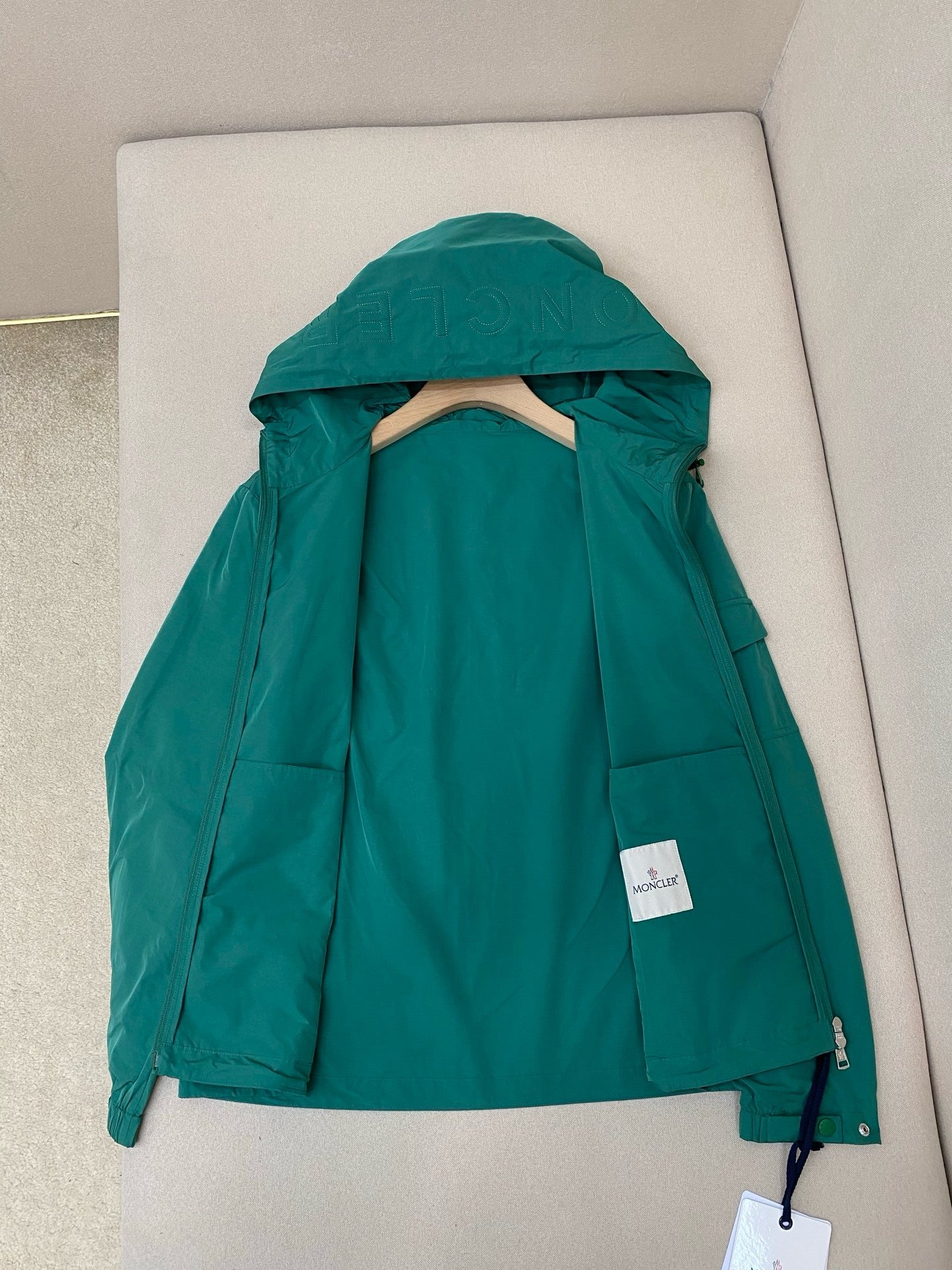 Black and Green Jacket