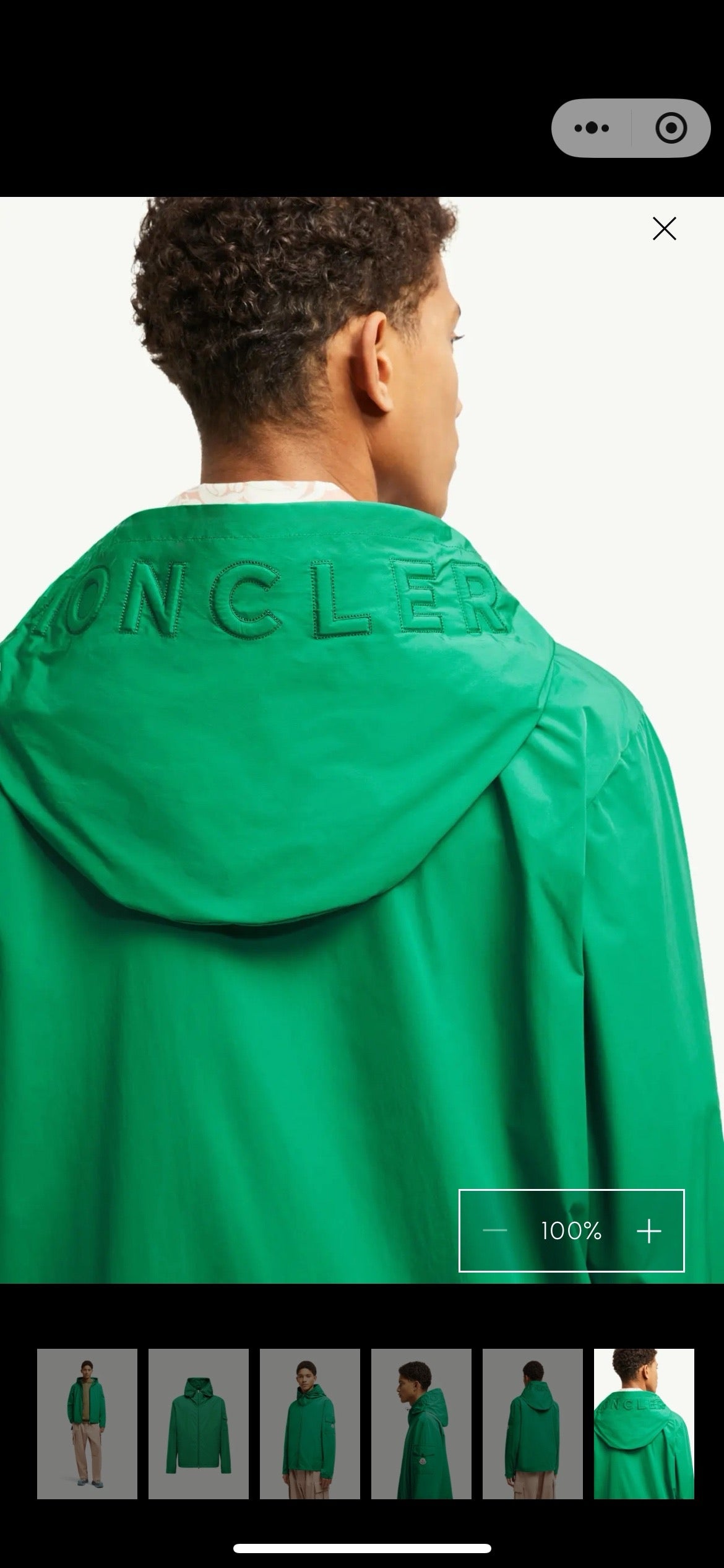 Black and Green Jacket
