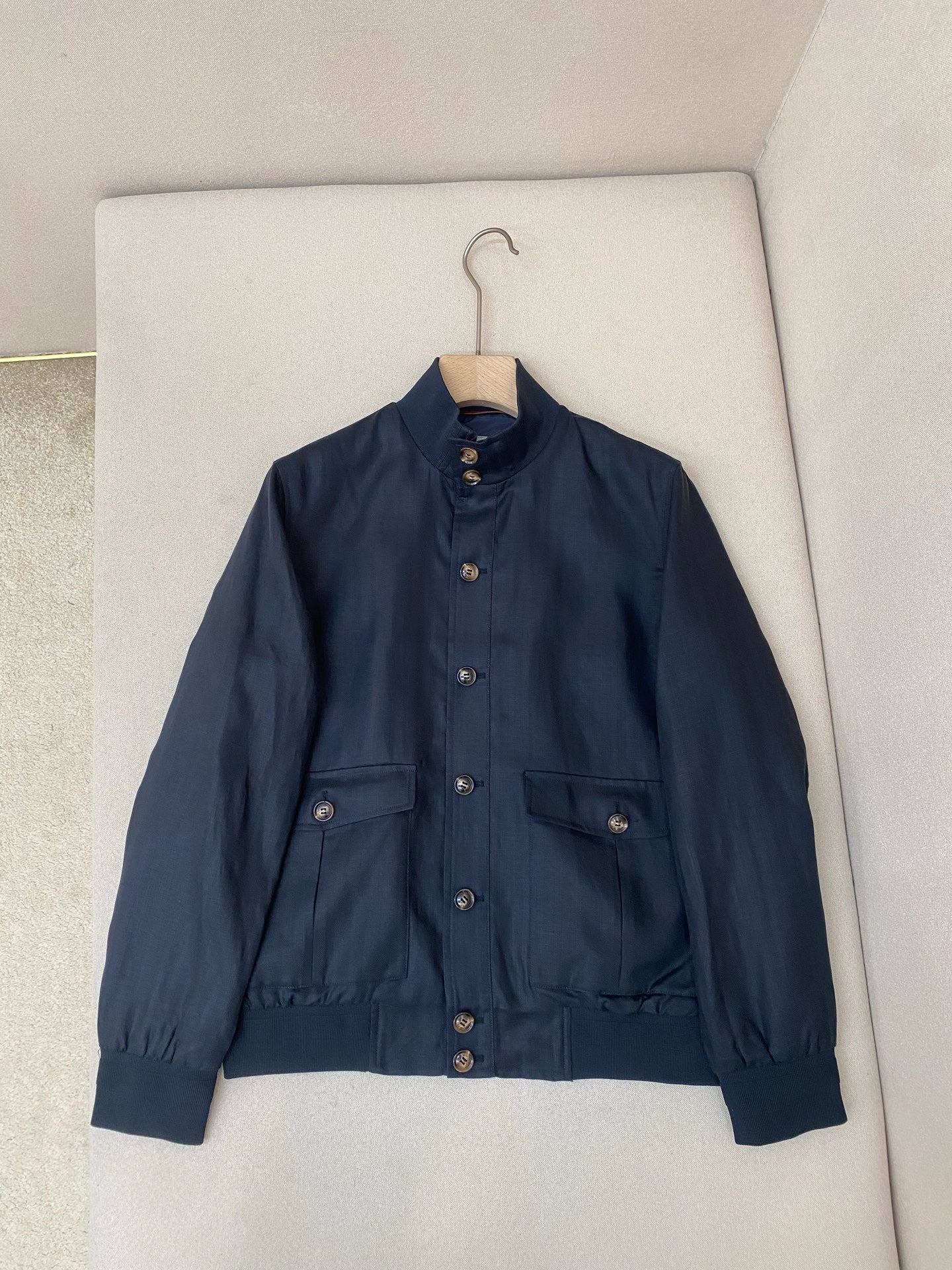 Dark Blue and White Jacket